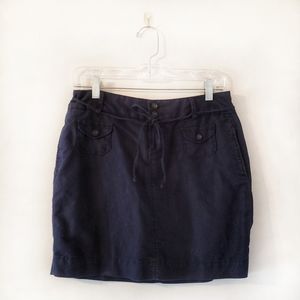 ✨Donating soon✨ Old Navy blue linen skirt
